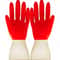 TwoTone Cleaning Gloves Durable Latex Dishwashing Gloves For Kitchen And Household Tasks 1