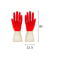 TwoTone Cleaning Gloves Durable Latex Dishwashing Gloves For Kitchen And Household Tasks 2