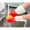 TwoTone Cleaning Gloves Durable Latex Dishwashing Gloves For Kitchen And Household Tasks 6