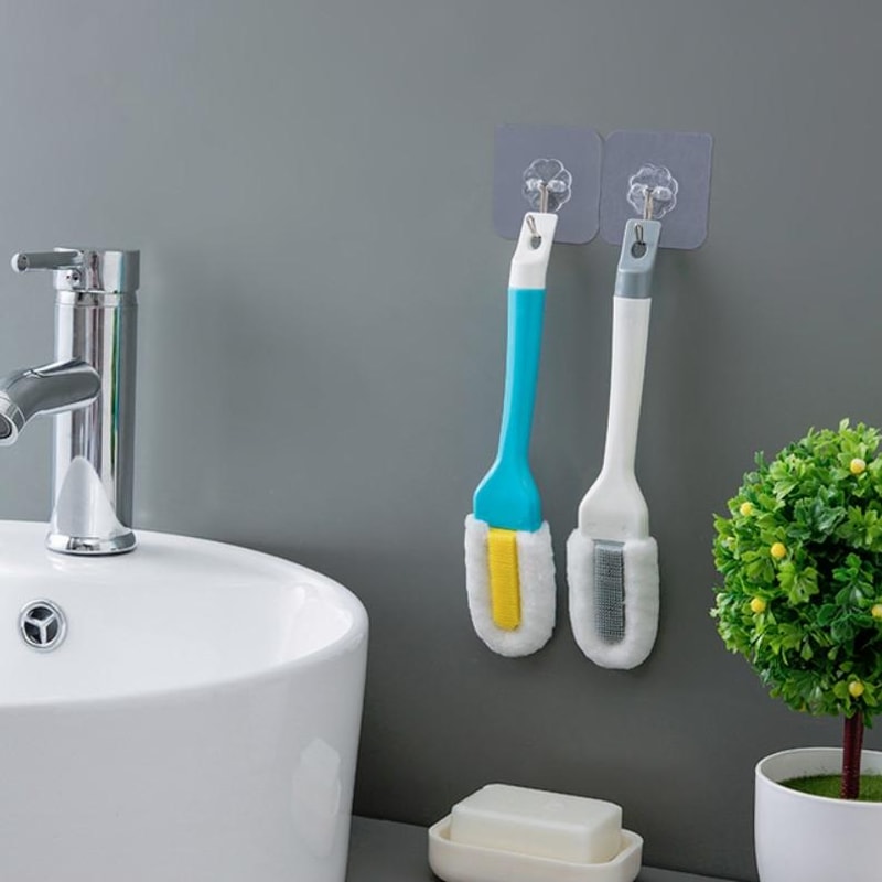 Long Handle Shoe Cleaning Brush With Soft Bristles Deep Clean Household Scrub Brush 0