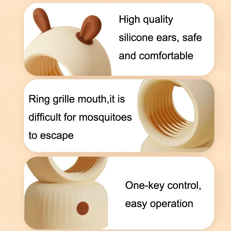 Cute Pet USB Mosquito Killer Lamp Silent Indoor Bug Zapper 1