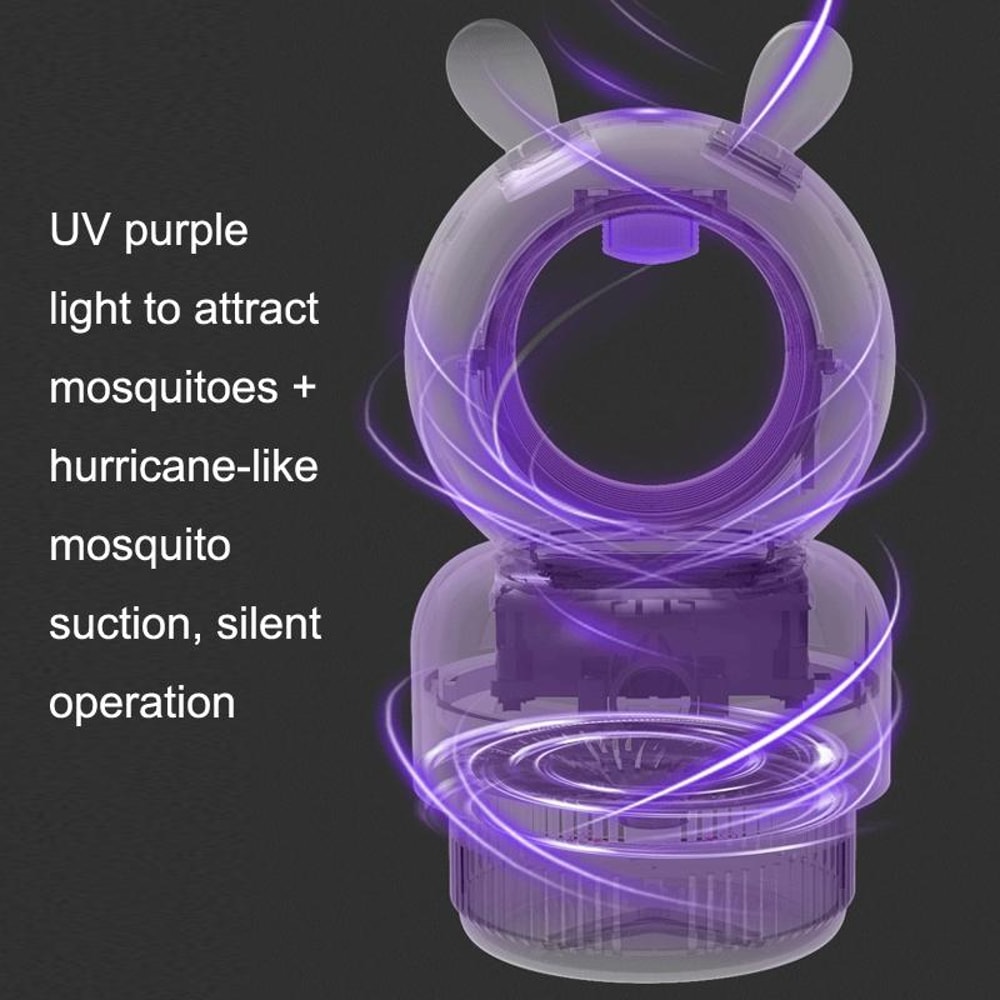 Cute Pet USB Mosquito Killer Lamp Silent Indoor Bug Zapper 3