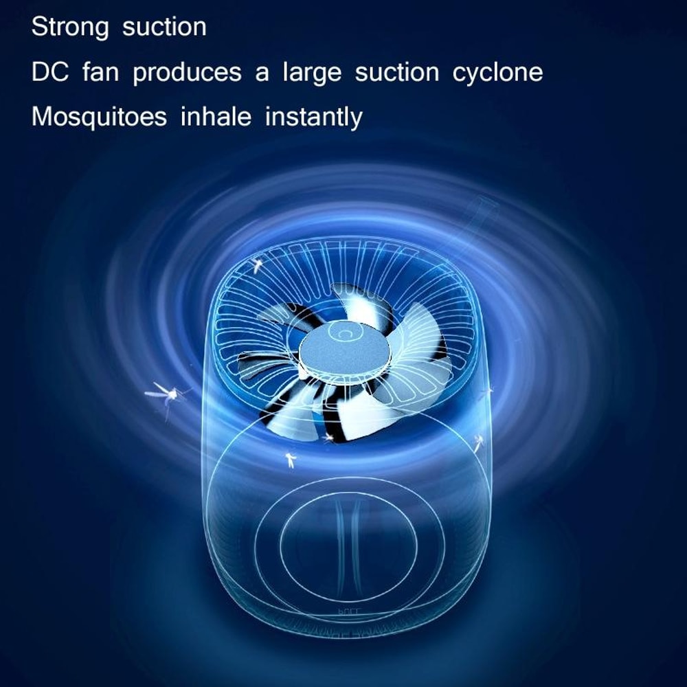 Silent USB Mosquito Killer Lamp Indoor Fly Trap For Safe Family Use 3