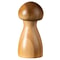 Wooden Mushroom Pepper Grinder Adjustable Ceramic Spice Mill Kitchen Tool 1