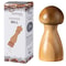 Wooden Mushroom Pepper Grinder Adjustable Ceramic Spice Mill Kitchen Tool 11