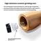 Wooden Mushroom Pepper Grinder Adjustable Ceramic Spice Mill Kitchen Tool 8