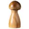 Wooden Mushroom Pepper Grinder Adjustable Ceramic Spice Mill Kitchen Tool 2