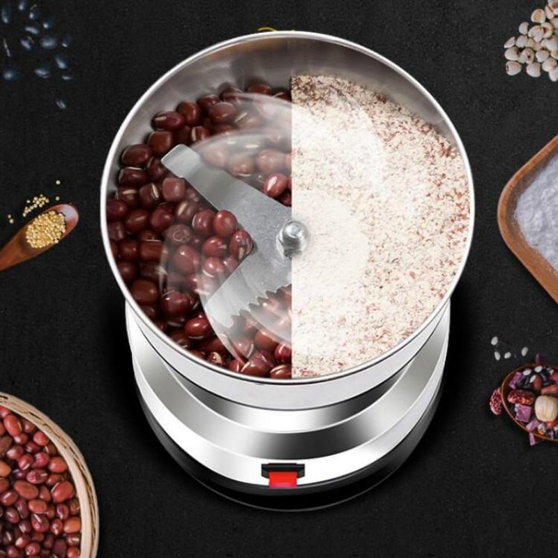 Compact Electric Stainless Steel Grinder For Herbs Spices Grains 200W Household Powder Grinder Mac 1