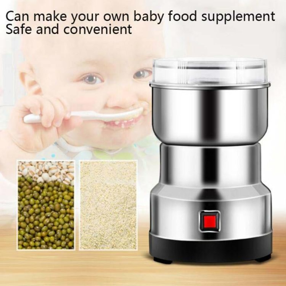 Compact Electric Stainless Steel Grinder For Herbs Spices Grains 200W Household Powder Grinder Mac 4