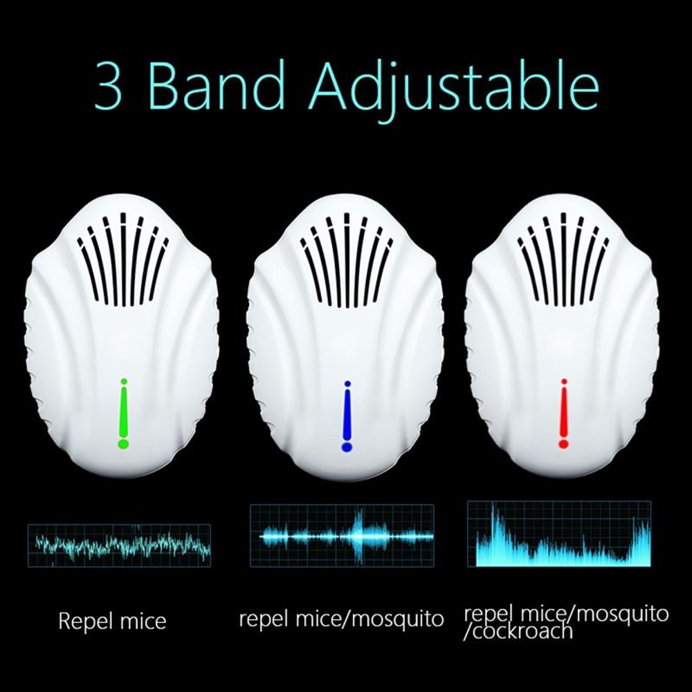 Ultrasonic Mosquito Repellent Plug In Indoor Pest Control Device 9