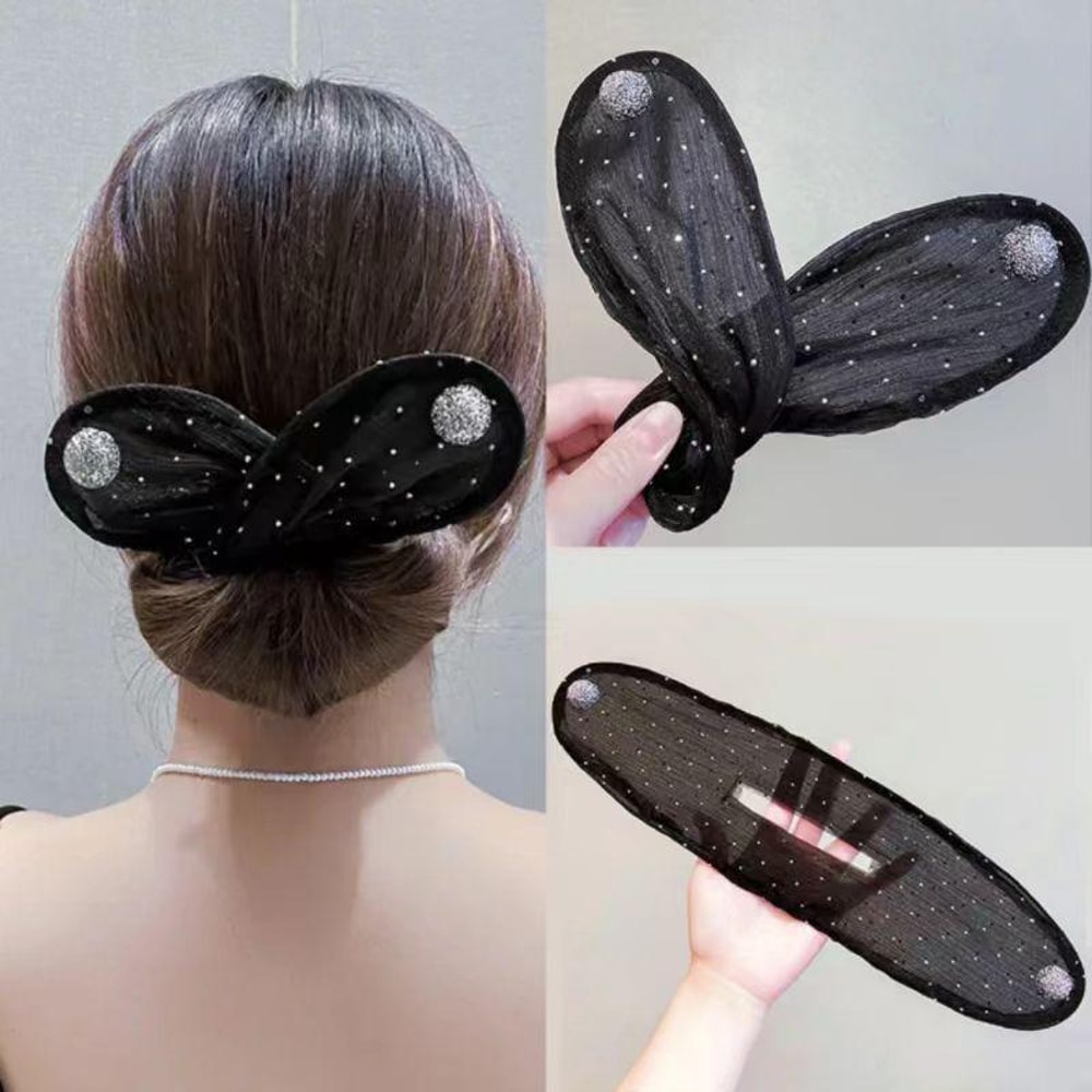 Quick Twist Bow Hair Clip For Easy Bun And Updo Styling Tool 2