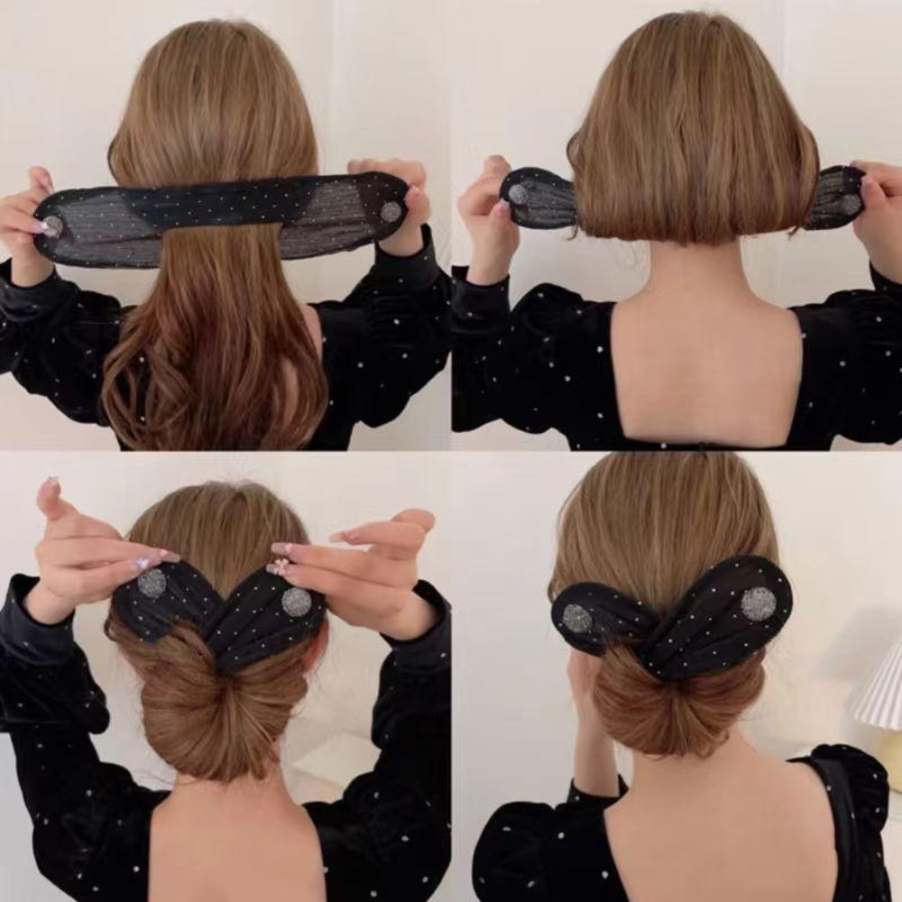 Quick Twist Bow Hair Clip For Easy Bun And Updo Styling Tool 3