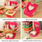 Heart Shape Sandwich Cutter And Sealer Mold For Kids Lunch DIY Baking Tool 5