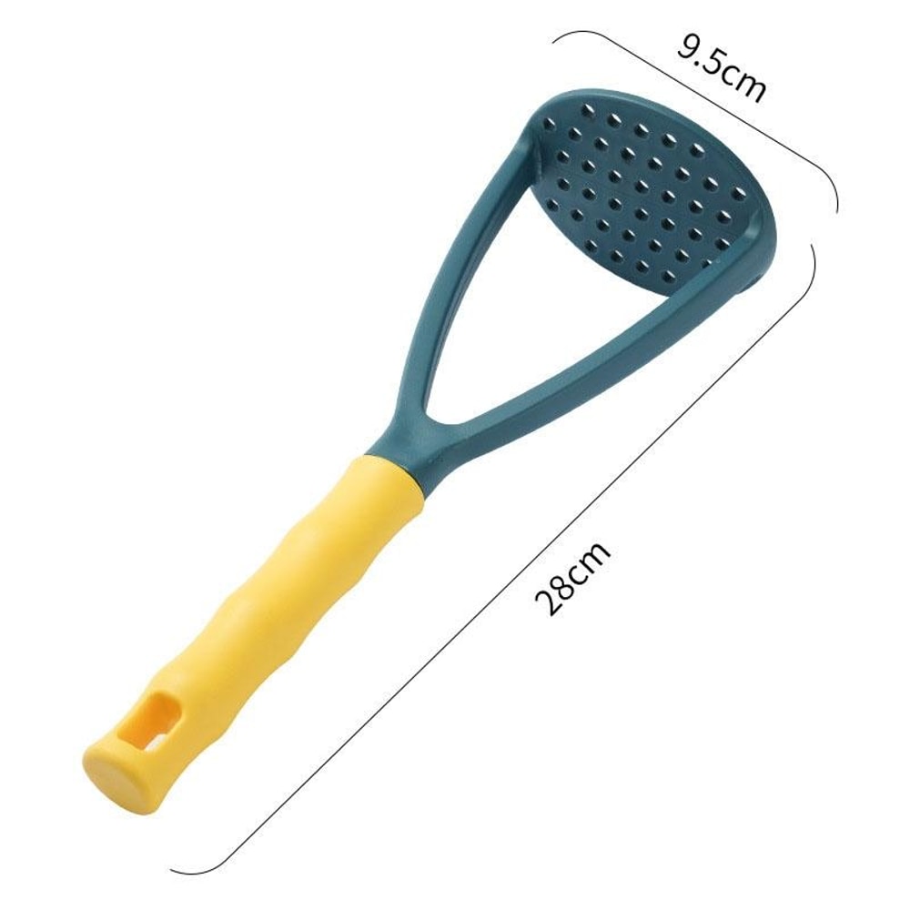 Ergonomic Potato Masher Baby Food Press Stainless Mesh Kitchen Masher Tool 1