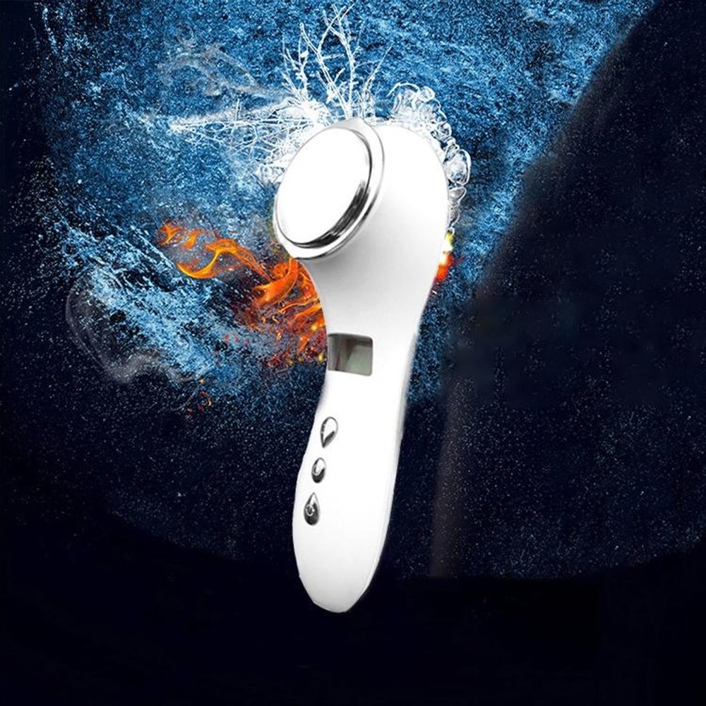 MultiFunction Facial Ion Importer Deep Cleansing Skincare Device USB Rechargeable Beauty Tool 3