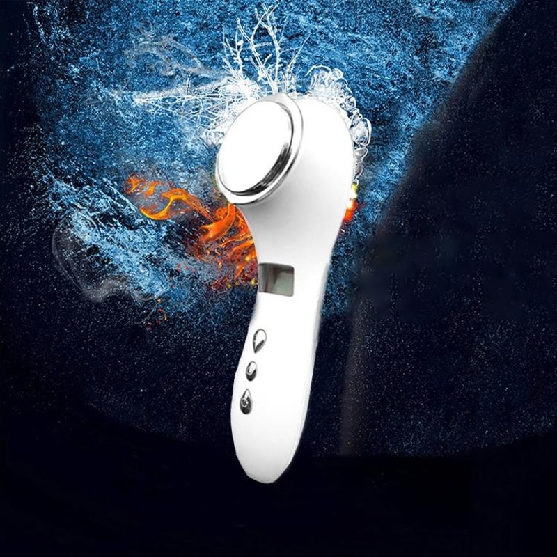 MultiFunction Facial Ion Importer Deep Cleansing Skincare Device USB Rechargeable Beauty Tool 3