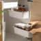 Wall Mounted Spice Rack PullOut Drawer NoDrill Kitchen Cabinet Organizer 4
