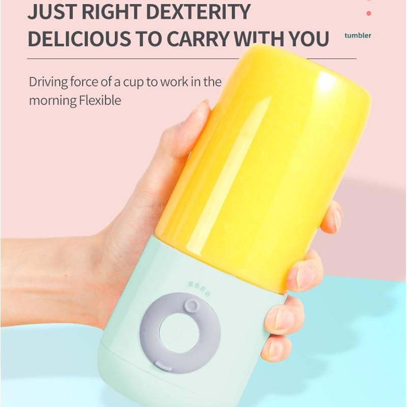 Portable USB Rechargeable Blender Bottle Personal Smoothie Maker Juicer 2