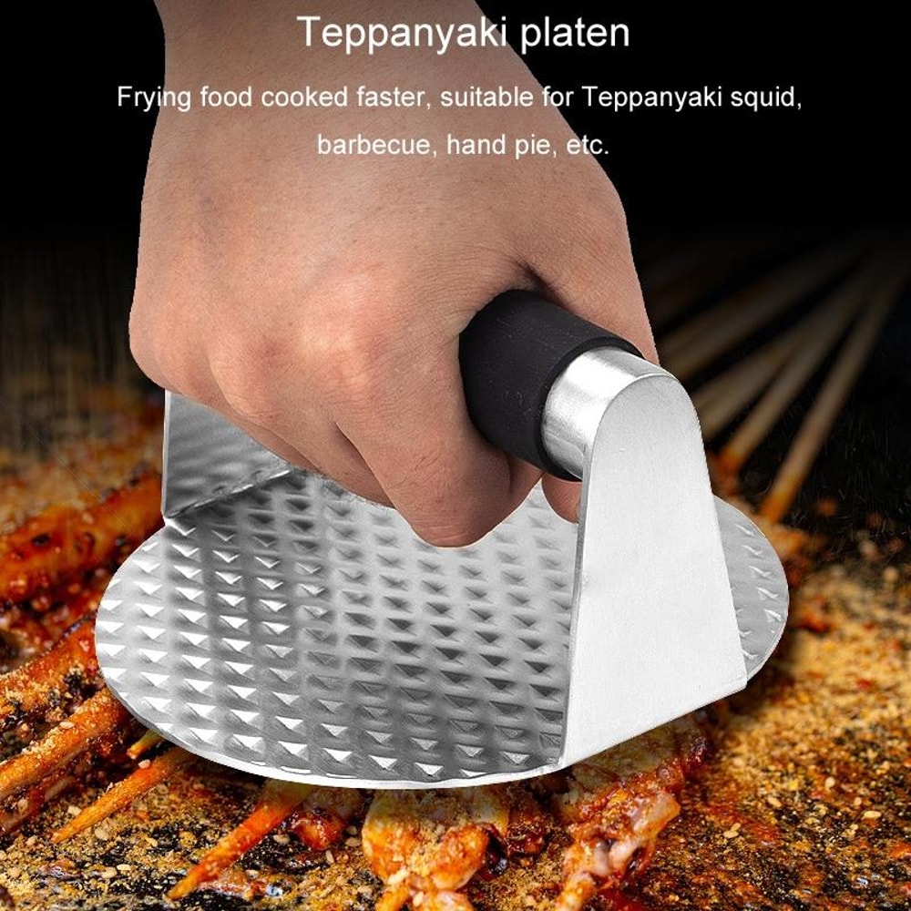 Stainless Steel Burger Press Hamburger Patty Maker For Uniform Homemade Patties 2