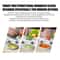 Stainless Steel Manual Vegetable Cutter Grater For Quick Kitchen Prep 15