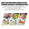 Stainless Steel Manual Vegetable Cutter Grater For Quick Kitchen Prep 15