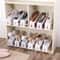 Adjustable Double Layer Shoe Rack Organizer Dustproof Space Saving Shoe Storage 3