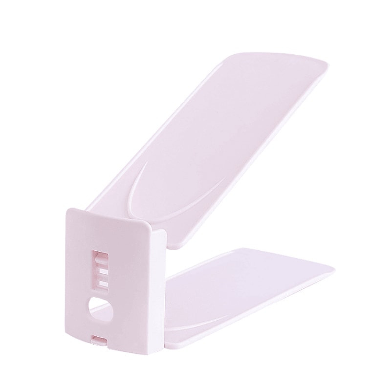 Adjustable Double Layer Shoe Rack Organizer Dustproof Space Saving Shoe Storage 7