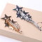 Celestial Star Hair Clip Elegant Gold Silver Star Hair Barrettes For Women 2