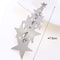 Celestial Star Hair Clip Elegant Gold Silver Star Hair Barrettes For Women 4