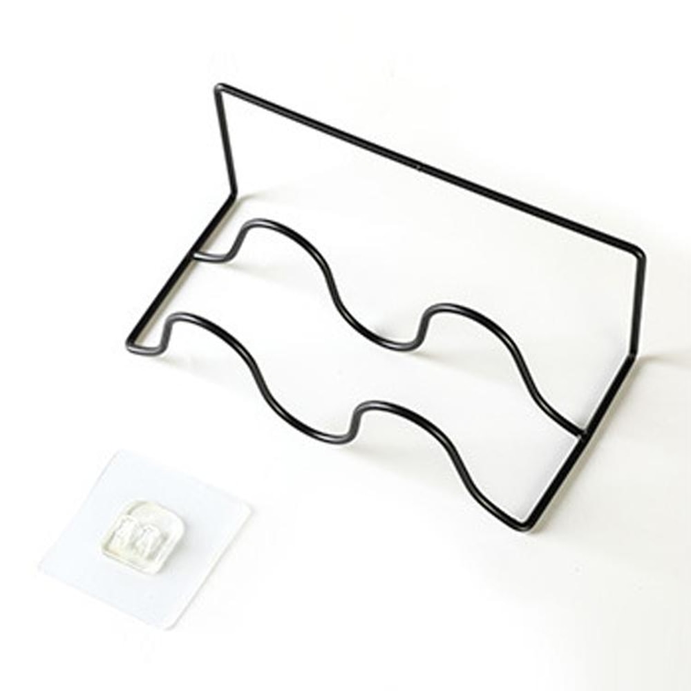 Wall Mounted Double Layer Shoe Rack Space Saving Shoe Storage Rack Organizer 1