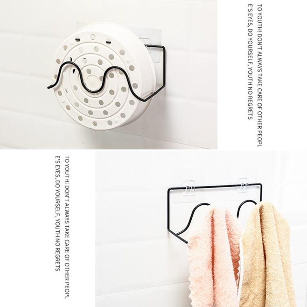 Wall Mounted Double Layer Shoe Rack Space Saving Shoe Storage Rack Organizer 4