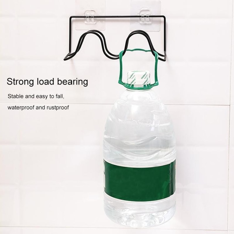 Wall Mounted Double Layer Shoe Rack Space Saving Shoe Storage Rack Organizer 5