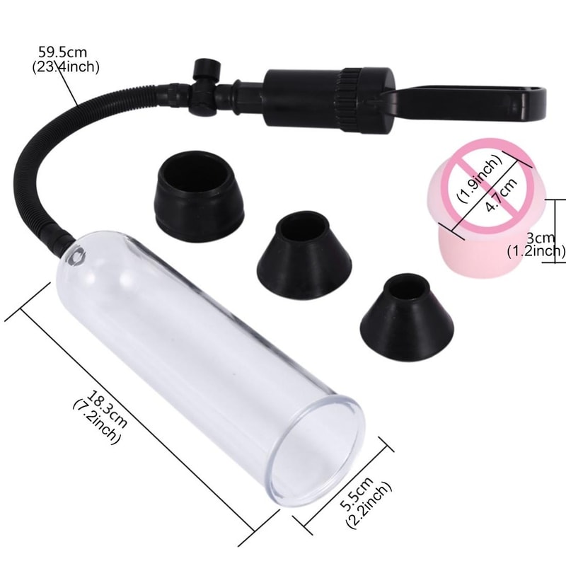 Vacuum Penis Pump Extender Kit For Male Enhancement Support Frame 4