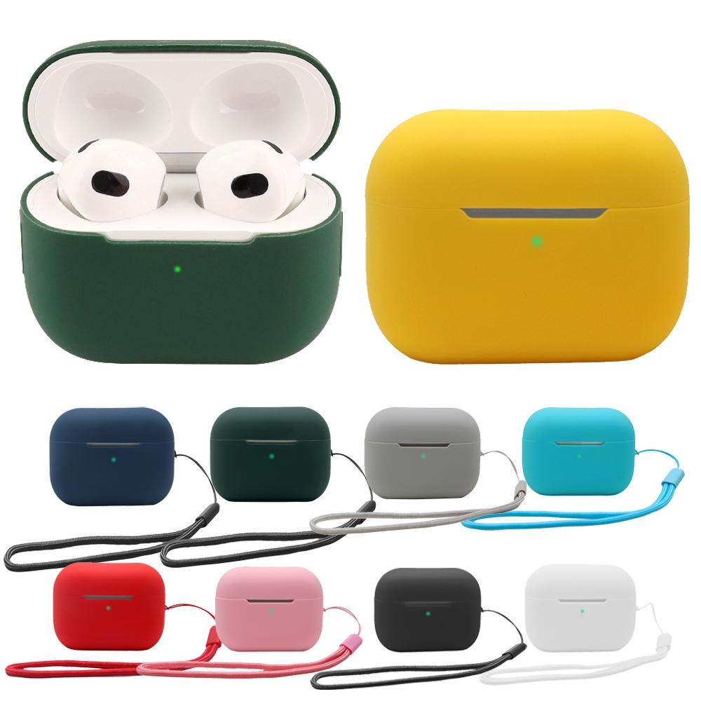 SlimFit AirPods Pro 2case Silicone Protective Cover With Strap 1