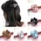 Elegant Mini Hair Claw Clip For Women Colorful Acrylic Bun Hair Accessory 4