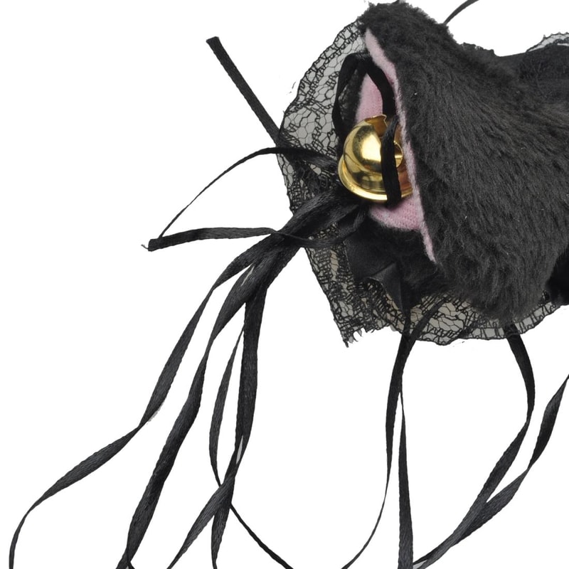 Cute Lace Cat Ears Headband For Women Girls Cosplay Hair Accessory 4