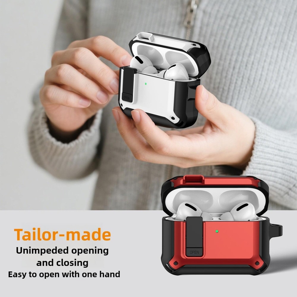AirPods Pro Case With Lock Protective Cover For Everyday Drop And Scratch Defense 7