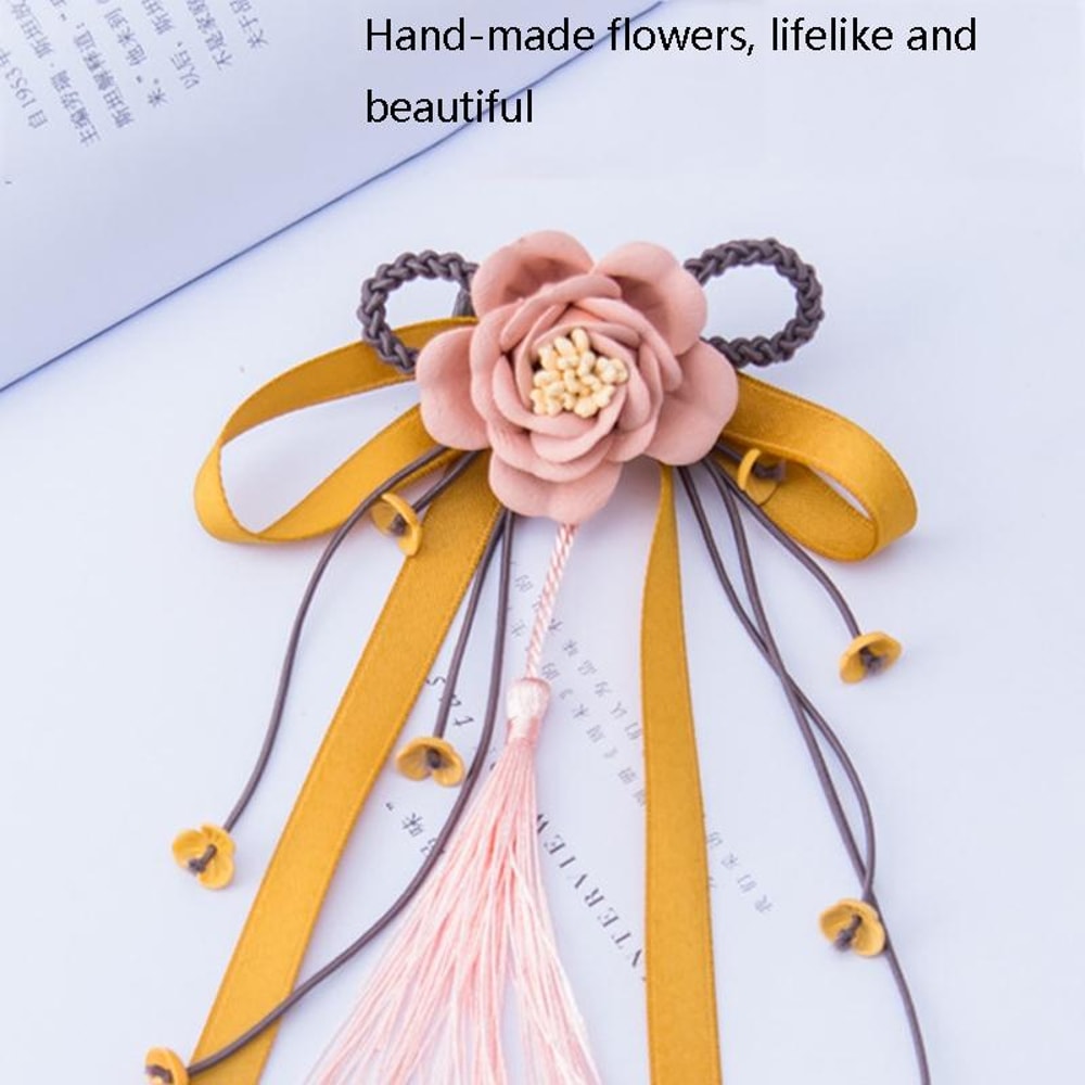 Ancient Style Handmade Floral Tassel Hairpins Vintage Hair Ornaments 2