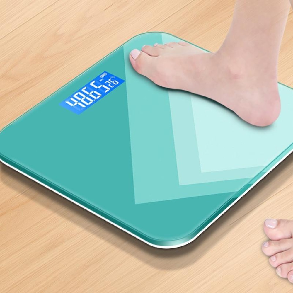 Smart Digital Body Weight Scale With LCD Display Precision Sensors 0