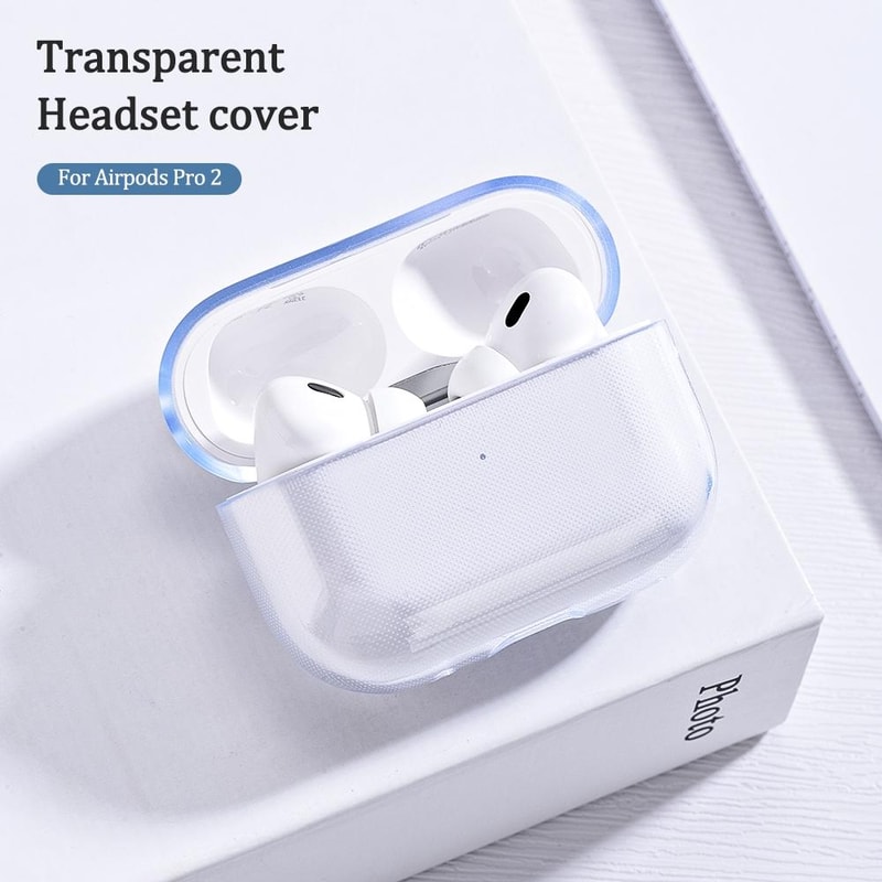 Crystal Clear TPU AirPods Pro Case Cover