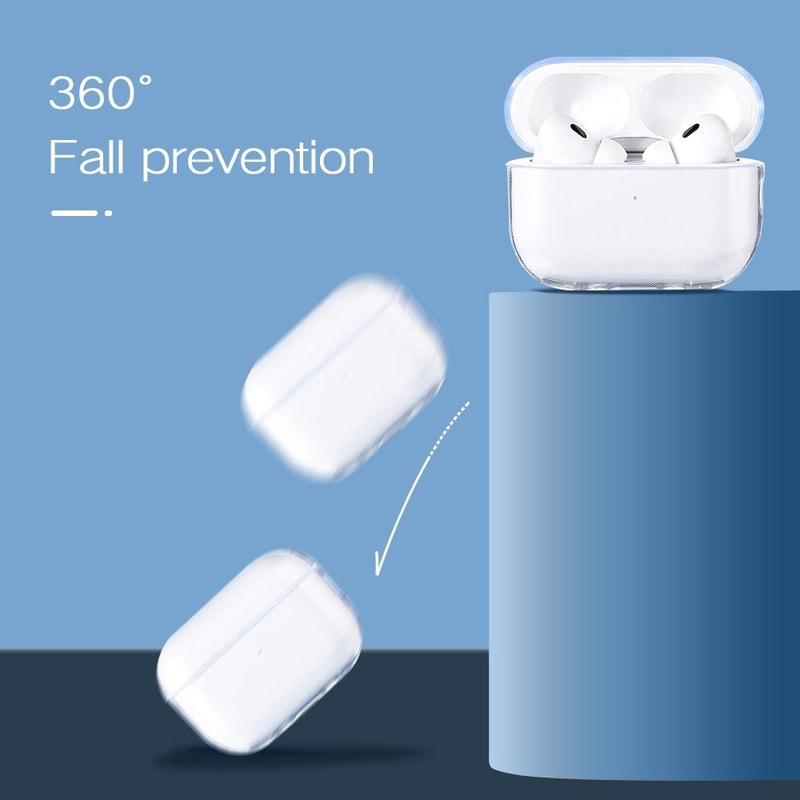 Crystal Clear TPU AirPods Pro Case Cover