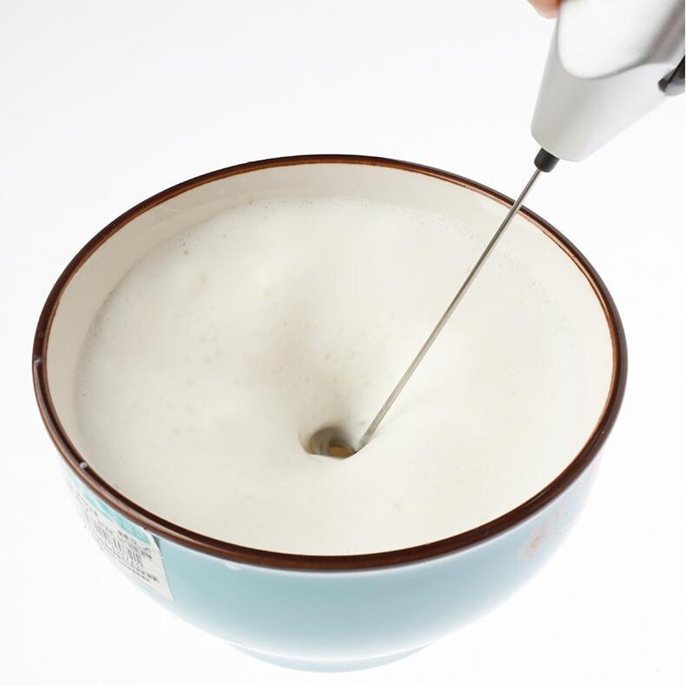 Mini Electric Handheld Milk Frother Egg Beater For Coffee Cream Mixing 2