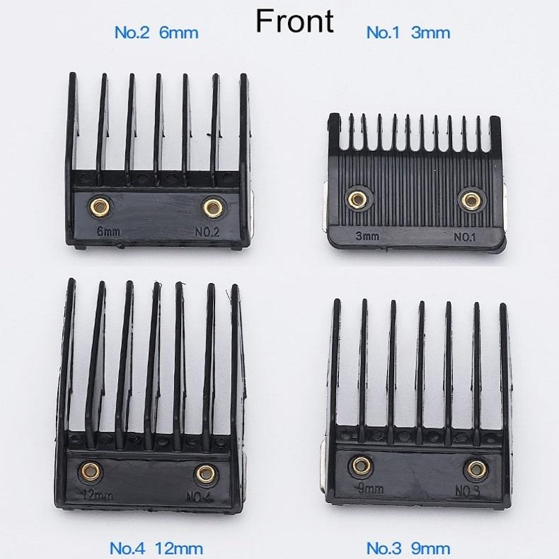 Hair Clipper Guide Combs Set Adjustable Barber Limit Comb Kit For Precision Cutting 2