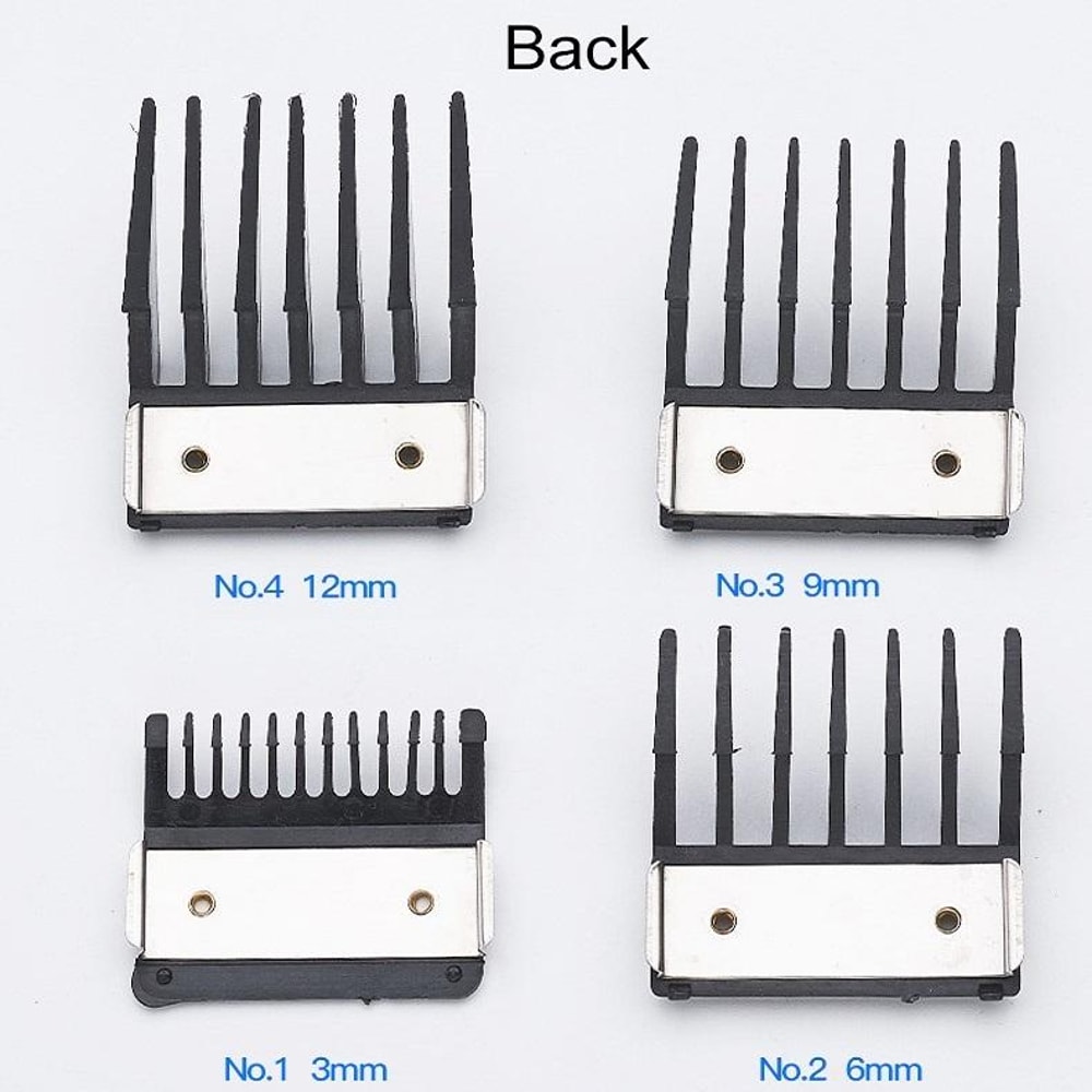 Hair Clipper Guide Combs Set Adjustable Barber Limit Comb Kit For Precision Cutting 3