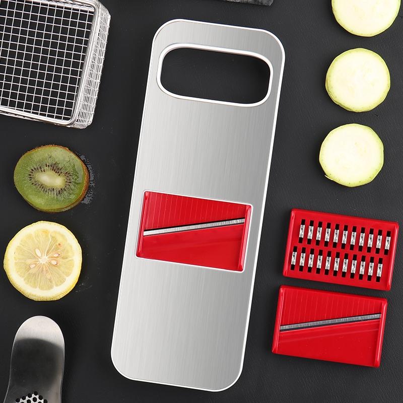 Multifunctional Vegetable Cutter Stainless Steel Food Slicer & Potato Grater