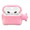 Plush AirPods Case With Keychain Cute Protective Cover 0