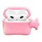 Plush AirPods Case With Keychain Cute Protective Cover 0