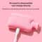 Plush AirPods Case With Keychain Cute Protective Cover 4