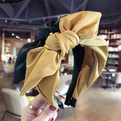 cute bunny ears headband for girls soft cloth hairband kids hair accessories