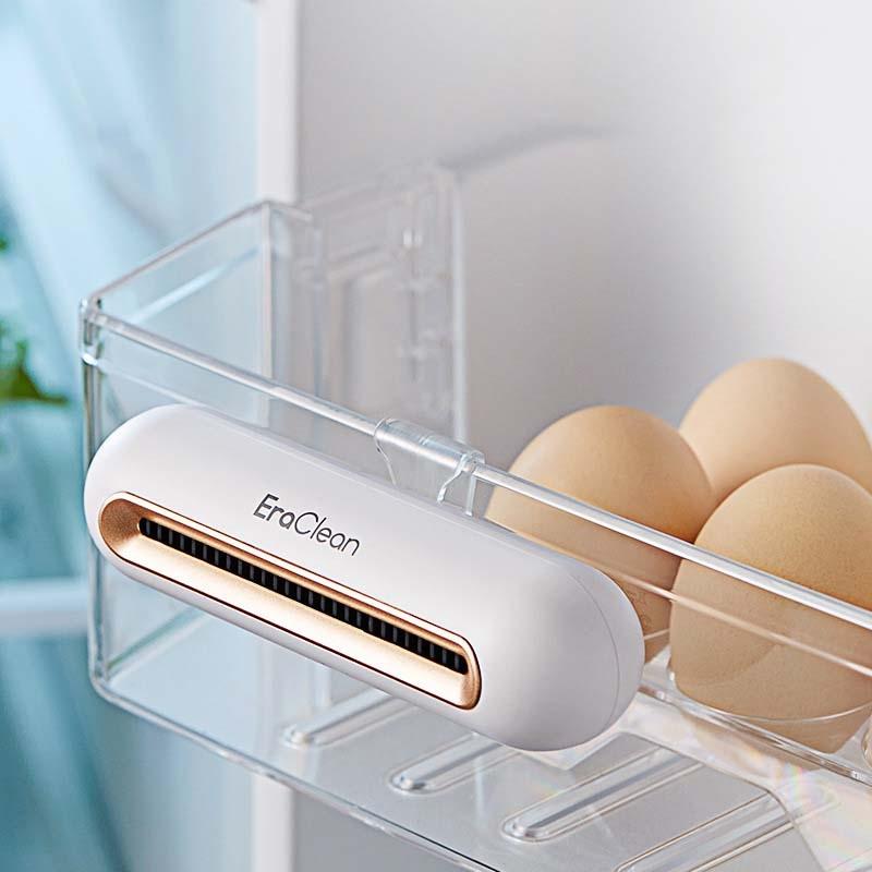 Portable Refrigerator Deodorizer Air Purifier with Sterilization for Fridge Car and Home